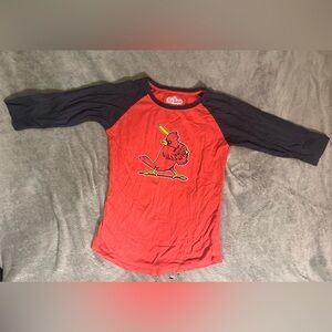 Women’s Medium St. Louis Cardinals 3/4 sleeve baseball tee - vintage logo